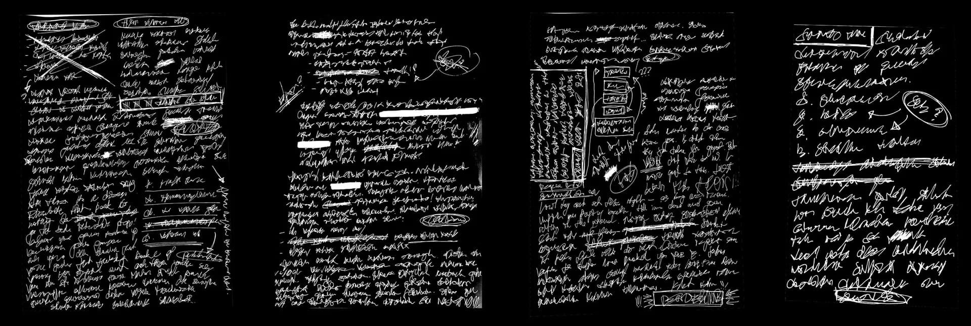 Zero Parades — scribbles